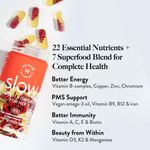 Buy Wellbeing Nutrition Slow | Multi for Her (60 Capsules) - Purplle