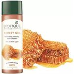 Buy Biotique Honey Gel Sooth & Nourish Foaming Face Cleanser (120 ml) - Purplle