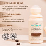 Buy mCaffeine 5% AHA & Coffee Underarm Roll On_50 ml - Purplle