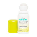 Buy mCaffeine 5% AHA & Green Tea Underarm Roll On_50 ml - Purplle