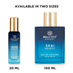 Buy Bella Vita Organic SKAI AQUATIC Unisex Cologne Perfume For Men & Women with Musky & Fresh Fragrance 20 ML - Purplle