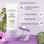 Buy The Face Shop No Shine Sun Primer SPF 50+ PA++++ With 2% Zinc Oxide & Squalane 50 ml - Purplle