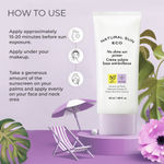 Buy The Face Shop No Shine Sun Primer SPF 50+ PA++++ With 2% Zinc Oxide & Squalane 50 ml - Purplle