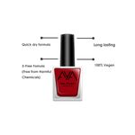 Buy AYA Nail Polish 02 Red (10 ml) - Purplle