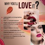 Buy Colorbar PowerKiss Vegan Matte Lipcolor - Hush On - Purplle