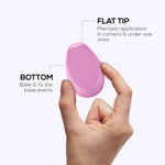 Buy RENEE Makeup Superblender 1pc, Angled Edge Sponge For Effortless Application of Dry & Wet products, Latex Free & Cruelty-Free - Purplle