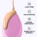Buy RENEE Makeup Superblender 1pc, Angled Edge Sponge For Effortless Application of Dry & Wet products, Latex Free & Cruelty-Free - Purplle