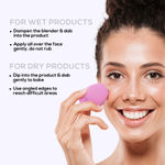Buy RENEE Makeup Superblender 1pc, Angled Edge Sponge For Effortless Application of Dry & Wet products, Latex Free & Cruelty-Free - Purplle