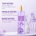 Buy RENEE Violet Melody Body Mist, Fruity Body Mist, Long Lasting Premium Fragrance for Women, With Luxurious Blend of Sicilian bergamot, Mandarin, and Blackcurrant liqueur, Travel-Friendly, 150 ml - Purplle