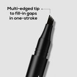 Buy RENEE Browfill Eyebrow Pen- Black, Waterproof & Smudge-proof, One Swipe Application with Micro Precision, Natural & Long-lasting Finish, For Denser & Fuller Eyebrows, Easy to use, Cruelty-free, 1 ml - Purplle