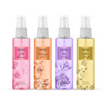 Buy RENEE Body Mist Pack of 4, Combo of Bohemian Zest Body Mist,Euphoric Musk Body Mist, Pink Romance & Violet Melody Body Mist 20 Ml Each - Purplle