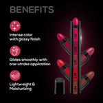 Buy RENEE FAB 5 Glossy 5 in 1 Lipstick 7.5 Gm - Five Shades in One - Moisturizing & Nourishing, Long Lasting, Glossy Finish - Intense Color Payoff - Compact, Glides Smoothly with One-Stroke Application - Purplle