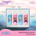 Buy Renee Disney Frozen Princess By Renee Bath & Body Care Set For Pre-teen, Includes Shampoo, Bodywash, Face Wash & Body Lotion, Soothing, Refreshing & Gentle Formula, Infused With Nourishing ingredients, Combo of 4, 60 ml each - Purplle