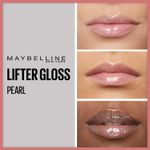 Buy Maybelline New York Lifter Gloss | Moisturizing, Tinted Lip Gloss With Hyaluronic Acid, Pearl , 5.4 ml - Purplle