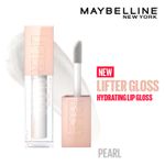 Buy Maybelline New York Lifter Gloss | Moisturizing, Tinted Lip Gloss With Hyaluronic Acid, Pearl , 5.4 ml - Purplle