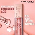 Buy Maybelline New York Lifter Gloss | Moisturizing, Tinted Lip Gloss With Hyaluronic Acid, Petal , 5.4 ml - Purplle