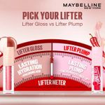 Buy Maybelline New York Lifter Gloss | Moisturizing, Tinted Lip Gloss With Hyaluronic Acid, Petal , 5.4 ml - Purplle