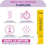 Buy Sanfe Quick Slick Hair Finishing Stick | Non Sticky Hair fixing stick | Hair finishing stick for women | Leaves no Residue for frizzy and Baby hair fix 12 ml - Purplle