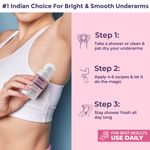 Buy Sanfe Underarm Lightening Roll On (Soft Touch) with 5% AHA, Glycolic Acid & Salicylic acid | For Underarms | Lightens & Remove Pigmentation | Deodorant for Underarms | Glycoclear Technology | Men & Women - Purplle