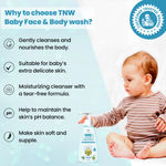 Buy TNW - The Natural Wash Baby Face & Body Wash for Moisturized Skin | Gentle Body Wash with Coconut, Aloe Vera & Avocado | Suitable for 0-10 years - Purplle