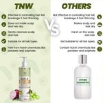 Buy TNW The Natural Wash Amla Shampoo | Anti-Hair Fall Shampoo for Controlling Breakage & Thinning | Anti-Hair Fall Shampoo with Natural Ingredients 200 ml - Purplle