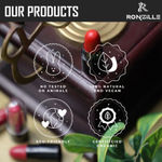 Buy Ronzille Super Matte Mini Bullet Lipstick Set of 12 Lipstick -B - Purplle
