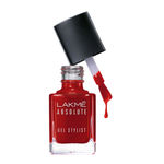 Buy Lakme Absolute Gel Stylist Nail Color, Fireside (12 ml) - Purplle