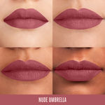 Buy Lakme Showstopper Collection Beyond Matte Mini Liquid Lip Colour - Nude Umbrella, 2.4 ml - Purplle