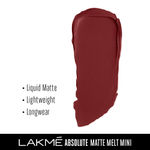 Buy Lakme Beyond Matte Lip Liquid, Brown Souvenir, 2.4 ml - Purplle
