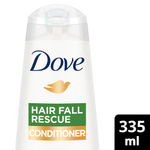 Buy Dove Hair Fall Rescue Hair Conditioner with Sunflower Oil and Moisture Lock Technology, For Hair Fall Control and Silky, Smooth Hair, 335 ml - Purplle