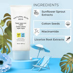 Buy The Face Shop Naturalsun Eco Super Perfect Unisex Sun Cream|Sunscreen With Spf 50+ Pa +++ And For Control Excess Sebum Production| Protection From Uva And Uvb Rays, Blue Light & Digital Devices , Suitable For All Skin Types,50 Ml - Purplle