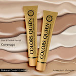 Buy Colors Queen Film Studio Makeup Cover foundation 20 gm with SPF-30 (Shade - 207) - Purplle
