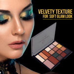 Buy Colors Queen Pro HD Eyeshadow Palette with Contour & Highlighter - 32.5 gm (Shade - 01) - Purplle