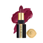 Buy Colors Queen Luxury Matte Non Transfer, Highly Pigmented, Long Lasting Lipstick 4 gm - Cranberry (Shade - 07) - Purplle