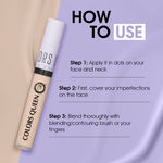 Buy Colors Queen Conceal & Reveal Liquid Concealer 6 gm - Classic Ivory (Shade - 02) - Purplle