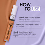 Buy Colors Queen Conceal & Reveal Liquid Concealer 6 gm - Orange Corrector (Shade - 13) - Purplle