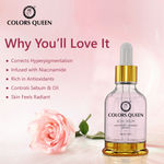 Buy Colors Queen Rose Serum for Anti-Ageing, Hydration & Brighten Skin, 30 ml - Purplle