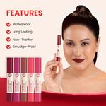 Buy Colors Queen Color Stay Long Lasting & Waterproof Matte Lipstick 2.1 gm - BRIDAL MEHROON (Shade - 09) - Purplle