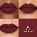 Buy Colors Queen Color Stay Long Lasting & Waterproof Matte Lipstick 2.1 gm - Rich MEHROON (Shade - 05) - Purplle