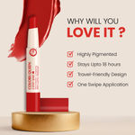 Buy Colors Queen Color Stay Long Lasting & Waterproof Matte Lipstick 2.1 gm - Rich MEHROON (Shade - 05) - Purplle