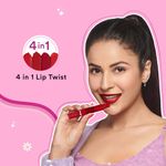 Buy SUGAR POP 4 in 1 Lip Twist - 02 Rouge Delight| Multi-use Stackable Lipsticks for Women | Satin Matte Hydrating Formula | 6.4 gm - Purplle