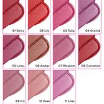 Buy SUGAR POP Satin Matte Luxe Lipstick 08 Carnation - 3 gms - Satin-matte | Long-wearing | Full Coverage | Hydrating - Purplle