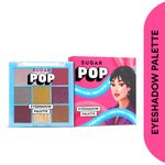 Buy SUGAR POP Matte Eyeshadow Palette 01 Warm Neutrals 9-In-1 Palette, Multicolor - 8 gm - Purplle