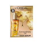 Buy L'Oreal Paris Extraordinary Oil Hair Serum for 24 HR Shiny, Frizz-Free hair (2 ml) - Purplle