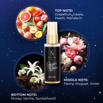 Buy Nisara Fragrance Body Mist Gift Set | Fragrance Body Mist Spray | Perfume For Women | Long Lasting | Fine Fragrance | Gift For Her | Pack of 4 X 50ml - Purplle