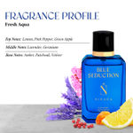 Buy Nisara Blue Seduction Eau De Parfum | Perfume For Men | EDP Scent Spray | Long Lasting | Fine Fragrance | Aromatic Fougere Woody | Luxury For All | 50 ml - Purplle