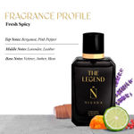 Buy Nisara The Legend Eau De Parfum | Perfume For Men | EDP Scent Spray | Long Lasting | Fine Fragrance |Fresh Spicy|50 ml - Purplle