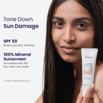 Buy Re'equil Sheer Zinc Tinted Mineral Sunscreen SPF 50 PA+++ 50 gm - Purplle