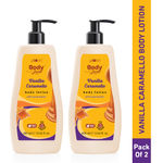 Buy Plum BodyLovin' Vanilla Caramello Body Lotion Duo | Cocoa Butter & Vitamin B5 For Moisturized & Glowing Skin | Non-Greasy | For Dry to Very Dry Skin | Warm & Cozy Vanilla Scent | Pack of 2 - Purplle