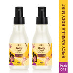 Buy Plum BodyLovin' Smokin' Vanilla Body Mist Duo | Long Lasting Spicy Vanilla Fragrance For Women With Sweet & Musky Notes of Vanilla | High On Fun | Pack of 2 Travel-Friendly Perfume Body Mists - Purplle